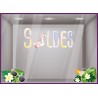 Lettrage autocollant-Soldes-Liquidation-Ete-Devanture-Boutique-Mode-Promotions-Vitrine-licorne-idee deco-magasin