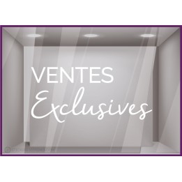 VENTES PRIVEES-SOLDES-OFFRE-AUTOCOLLANT GEANT-DEVANTURE-MAGASIN-LETTRES A COLLER-ADHESIF-PROMOTIONS-VENTES EXCLUSIVES