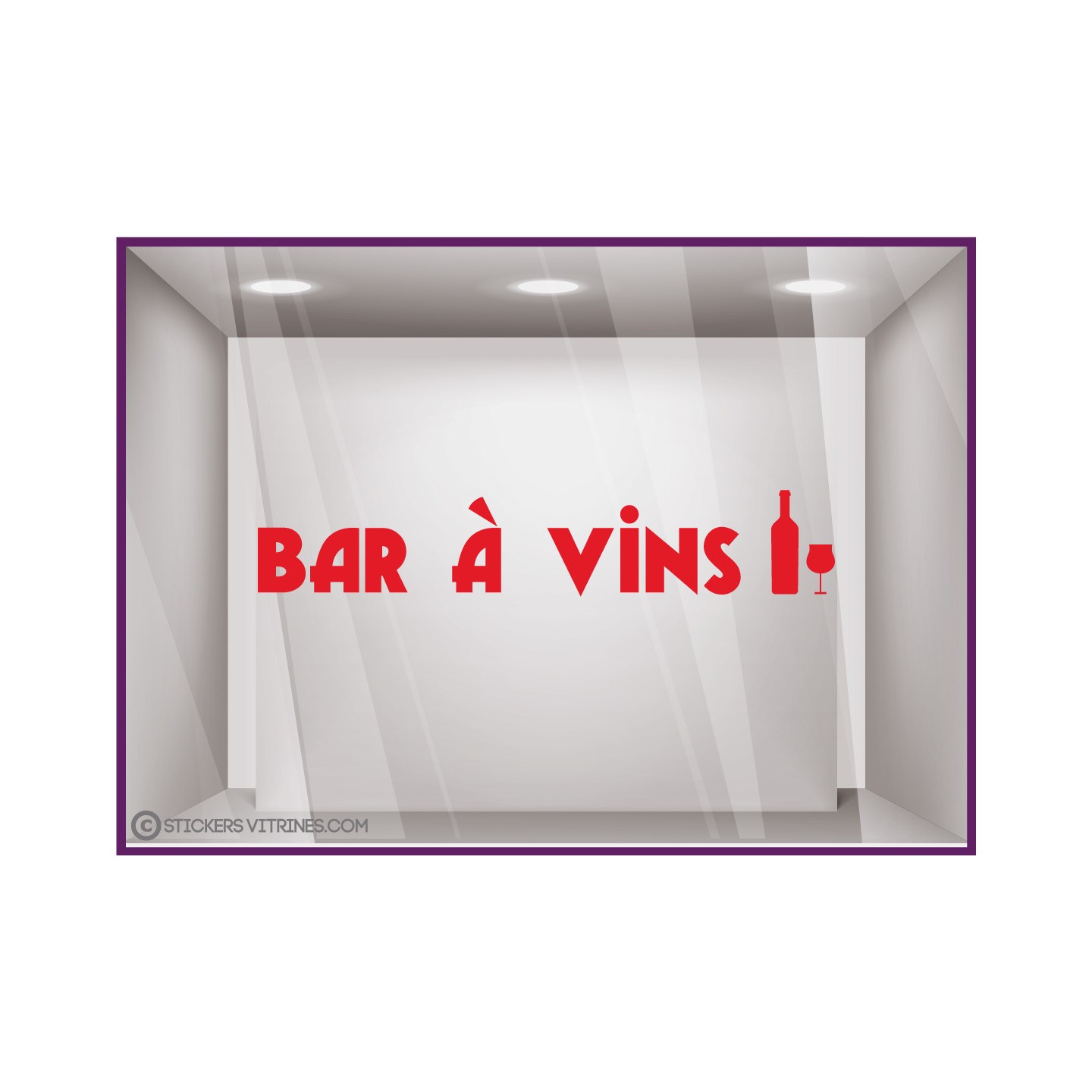 LETTRAGE ADHESIF-VITROPHANIE-BAR-ETE-DEVANTURE-COMMERCE