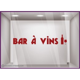 VITROPHANIE-DECORATION-ADHESIF-RESTAURANT-BAR-VITRE-LETTRAGE AUTOCOLLANT