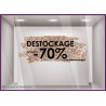 Sticker-Destockage-Paillete-Promotions-Soldes-Devanture-Boutique-Mode-Decoration-AUTOCOLLANT GEANT-PAS CHER