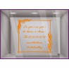Sticker-Horaires-cadre fleur- a personnaliser-vitrine-bistro-bar-boutique-fleuriste-magasin-devanture-cafe-restaurant