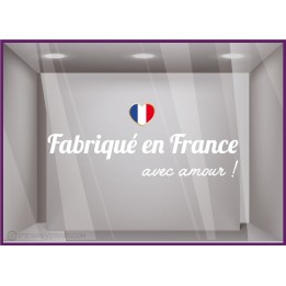 VITROPHANIE-FABRIQUE EN FRANCE-MADE IN-DECORATION-ADHESIF-MAGASIN-COMMERCE-VITRE-LETTRAGE AUTOCOLLANT
