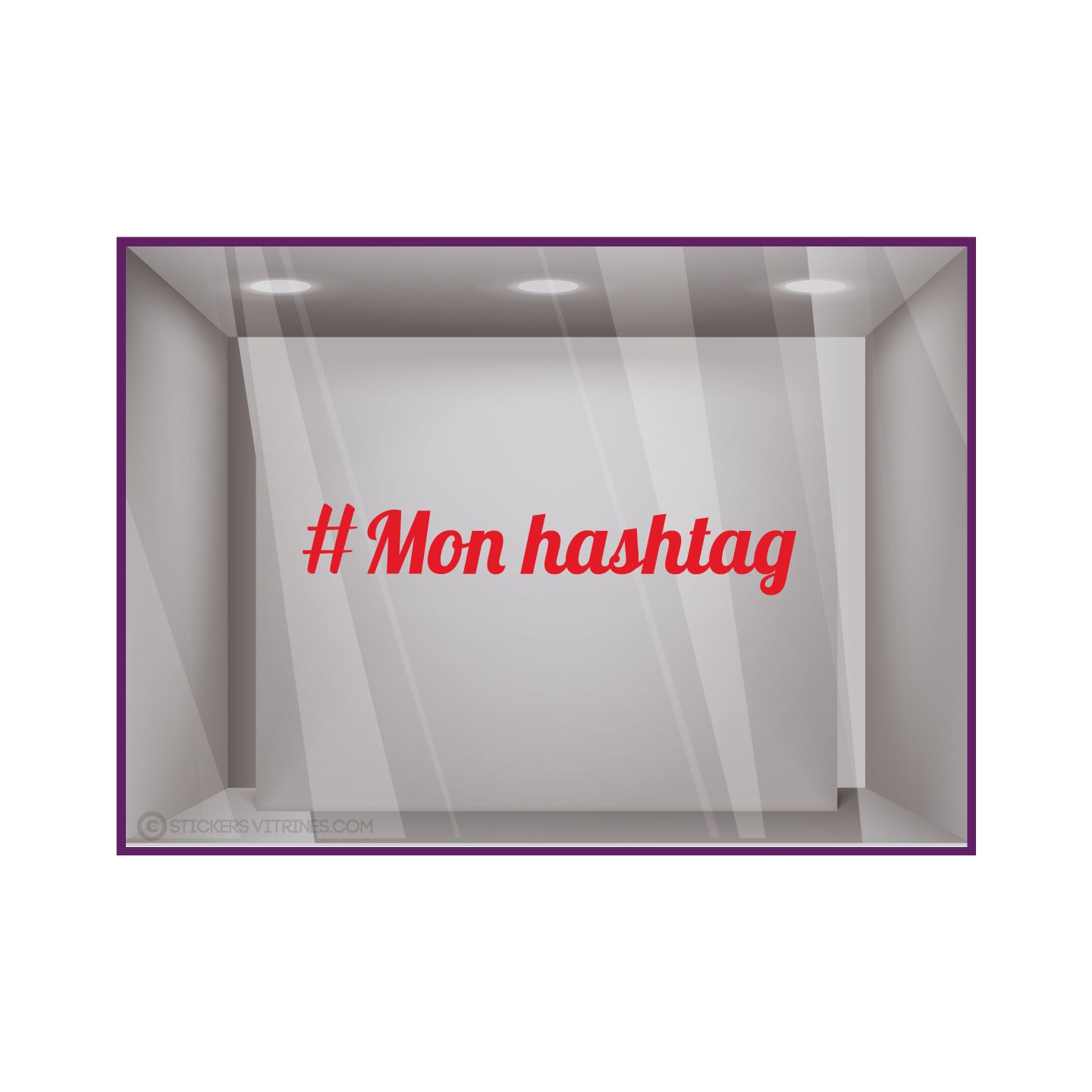 Sticker-hashtag a personnaliser-signaletique-vitrine-instagram-devanture-boutique-tendance-magasin-lettrage adhesif-autocollant 