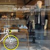 TOUR DE FRANCE-AUTOCOLLANT-DEVANTURE-MAGASIN-SPORT-VITROPHANIE-IMPRIMEUR