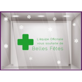 Sticker Equipe Officinale Noël