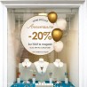 STICKER-ANNIVERSAIRE-CALICOT-VITRINE-MAGASIN-DECO-LETTRAGE-ADHESIF-MODE-COMMERCE-ballons