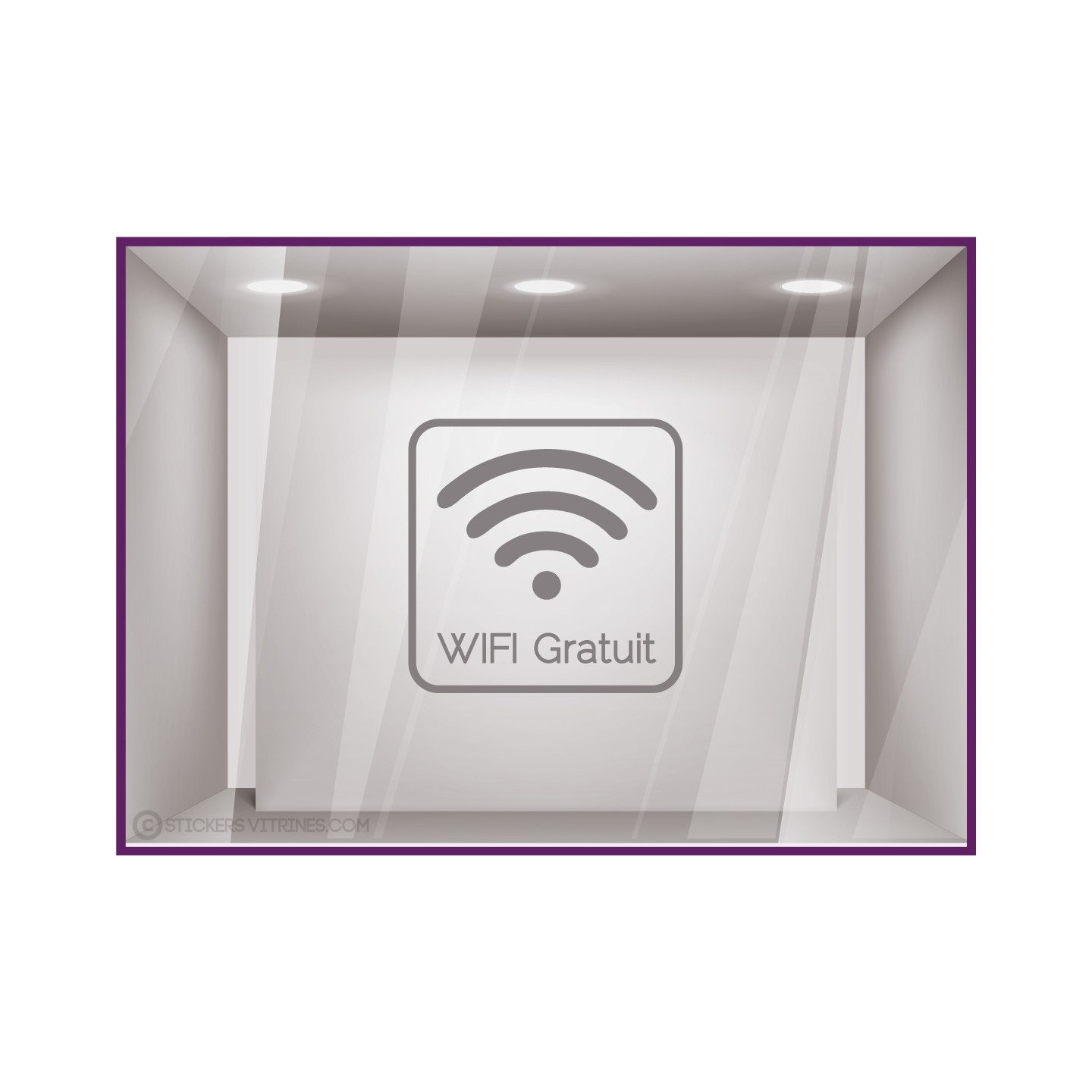 Sticker Wifi Gratuit