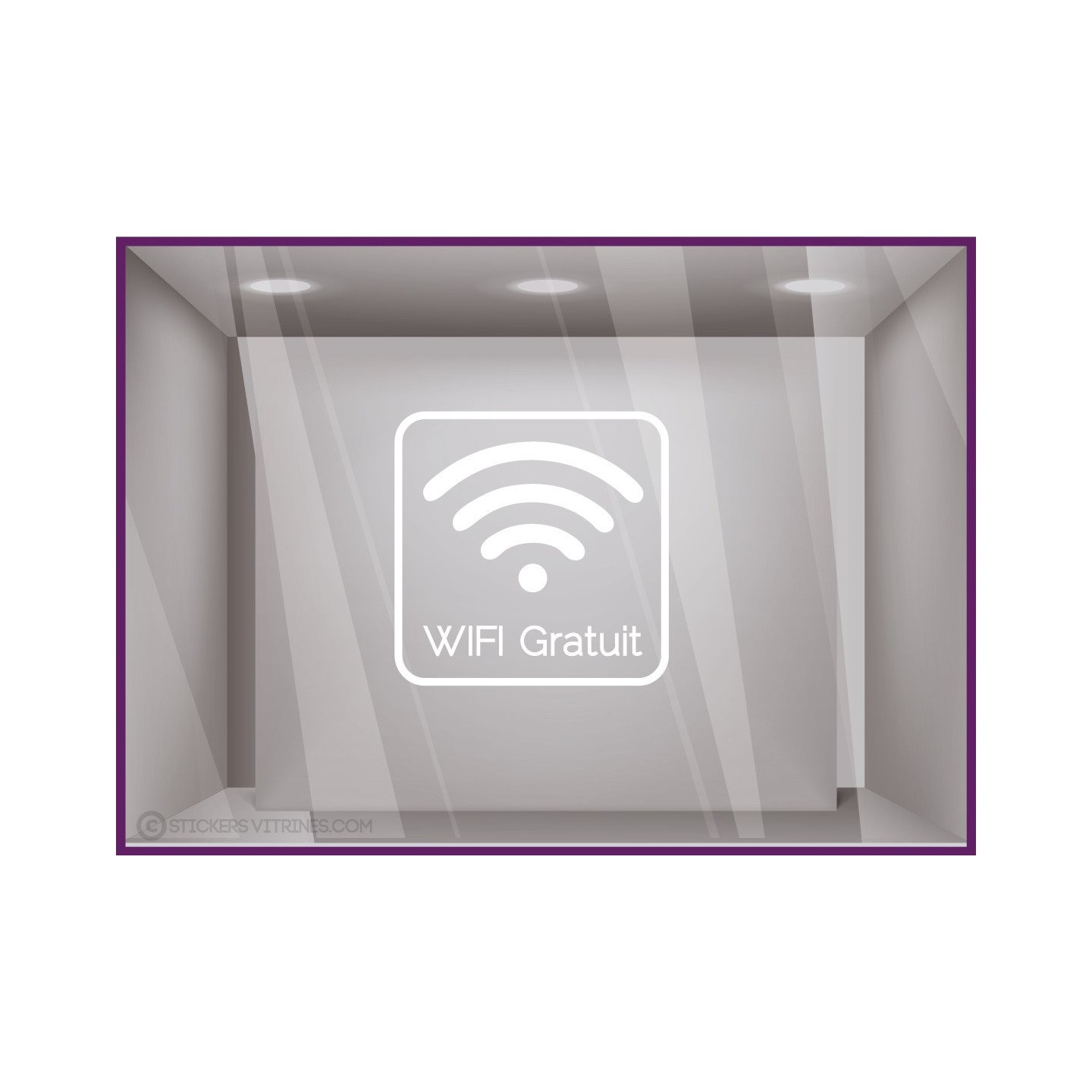 Sticker Wifi Gratuit