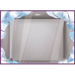 AUTOCOLLANT GEANT IGLOO MAGASIN VITRINE DECORATION NOEL FLOCON 
