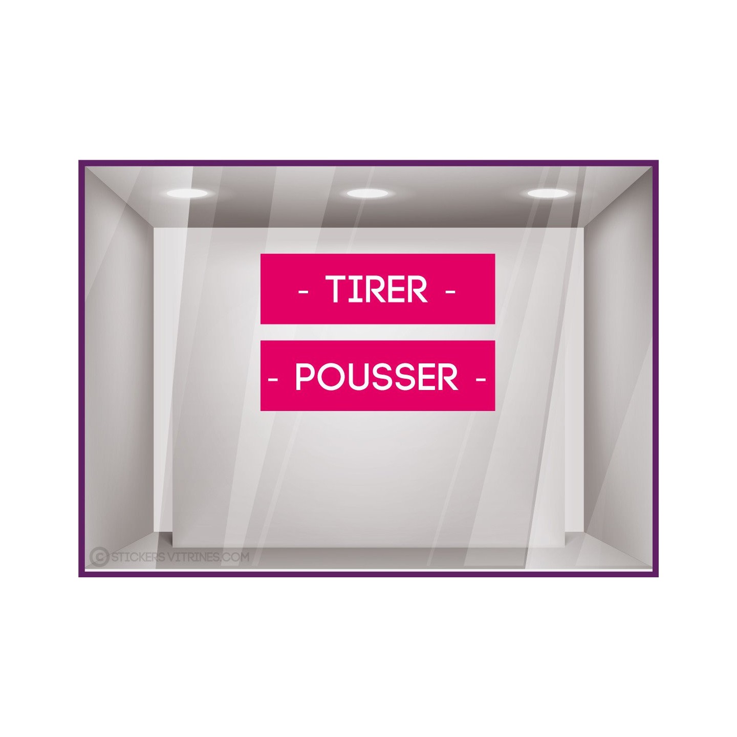 Kit Sticker Tirer/Pousser