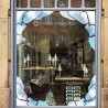 AUTOCOLLANT GEANT IGLOO MAGASIN VITRINE DECORATION NOEL FLOCON 