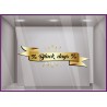 Sticker ruban black days or promotion  enseigne vitrophanie devanture vitrine friday destockage commerce calicot