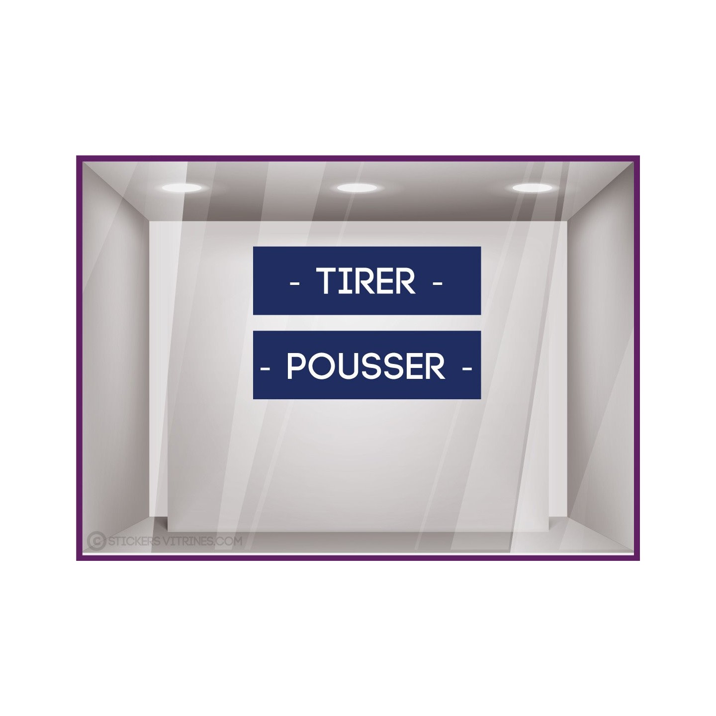 Kit Sticker Tirer/Pousser