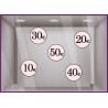 Sticker Soldes Prix Adhesif Calicot Vitrine-Magasin-Deco-Braderie-Promo-Promotion-Destockage-Commerce