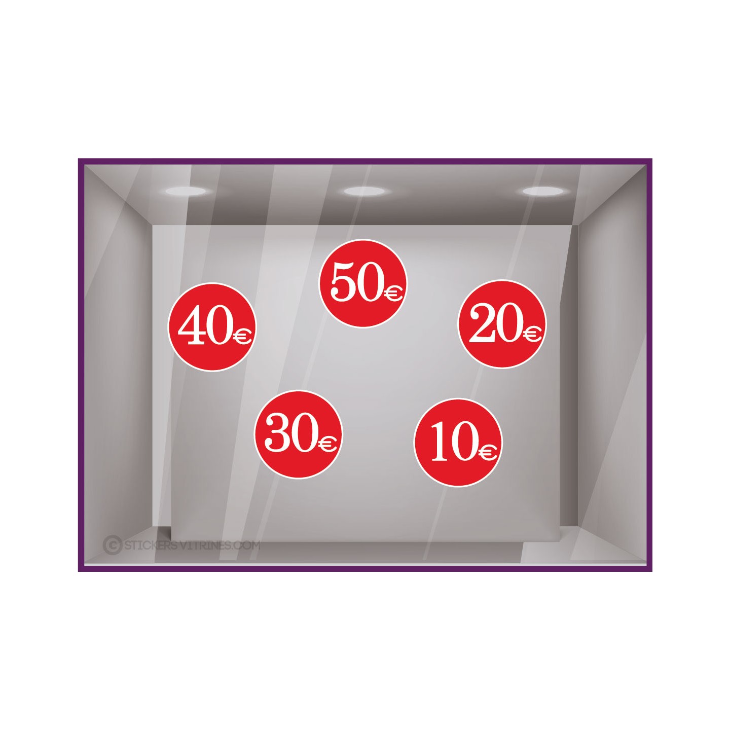 Sticker Soldes Prix Adhesif Calicot Vitrine-Magasin-Deco-Braderie-Promo-Promotion-Destockage-Commerce