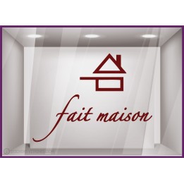 Sticker Label Fait Maison