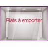 Sticker Plats `a emporter