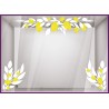 Kit de Stickers citron ete beaute magasin vitrine mode marquage adhesif parfumerie idee decoration boutique branche citronnier
