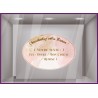 Sticker chouchoutez votre maman fete des meres bon cadeau offre remise boutique mode beaute parfumerie vitrine calicot promotion