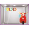 kit de stickers soldes vespa scooter moto vintage retro sac promotion vitrine devanture calicot mode lettrage
