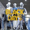 Sticker Ballons Lettres Or Black Days Promotion Soldes Vitrines Commerce Magasin Devanture Vitrine Calicot Boutique Friday