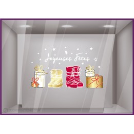 kit-stickers-joyeuses-fetes-noel-devanture-boutique-Apres Ski-boots-cadeaux-neige-magasin-idee-decoration-vitrine