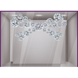 VITROPHANIE-DECORATION-ADHESIF-MAGASIN-COMMERCE-VITRE-LETTRAGE AUTOCOLLANT-NOEL