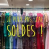 STICKER JE PEUX PAS J’AI SOLDES VITROPHANIE BOUTIQUE CALICOT MAGASIN