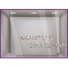 Sticker nouvelle collectio panthere leopard vitrine magasin commerce soldes