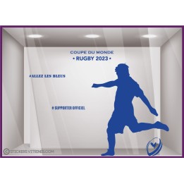 kit-stickers-coupe-du-monde-rugby 2023-sport- XV de France  bleu