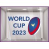 Sticker World Cup 2023 Rugby coupe du monde equipe de france décoration vitrine bleu