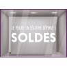 STICKER SOLDES DEPENSE  VITROPHANIE BOUTIQUE MAGASIN COMMERCE ADHESIF
