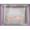 STICKER NOUVELLE COLLECTION PAMPA VITROPHANIE BIJOUTERIE MAGASIN DE MODE CALICOT FOURNISSEUR