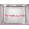 Sticker pour devanture de magasin Nouvelle Collection Petite Feuille