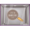 STICKER CHANDELEUR 2 FEVRIER VITROPHANIE COMMERCE BOUTIQUE EVENEMENT VITRINES