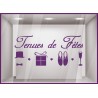 Sticker Tenues de F^etes modèle Homme