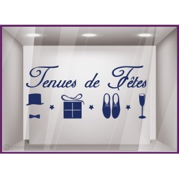 Sticker Tenues de F^etes modèle Homme