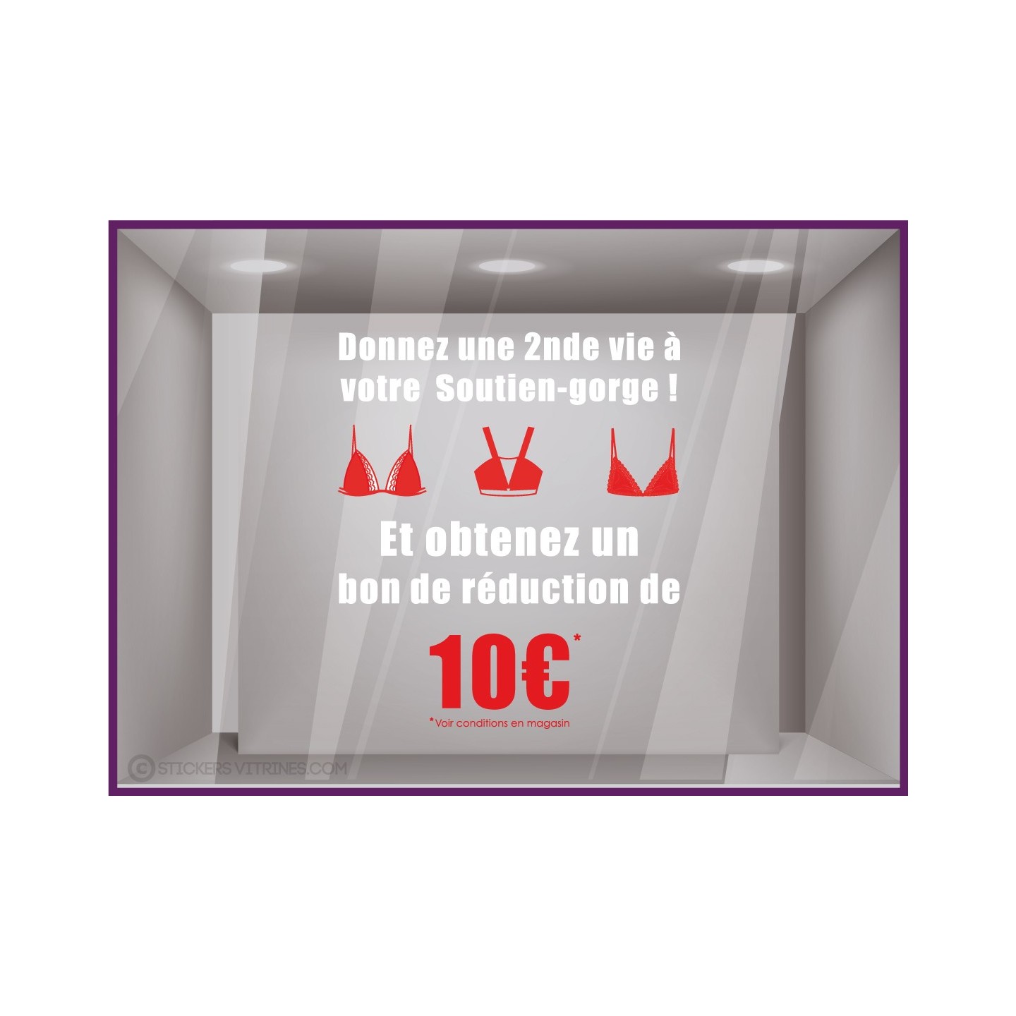 Sticker Opération Soutien-Gorge