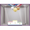 KIT DE STICKERS MEDAILLES PODIUM JEUX OLYMPIQUES BOUTIQUE COMMERCE VITROPHANIE ADHESIF