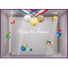 KIT STICKERS JEUX OLYMPIQUES HANDISPORT SPORT EVENEMENT BOUTIQUES COMMERCES PARALYMPIQUES ATHLETES DECORATION MAGASIN