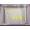STICKER AUTOCOLLANT GEANT PAS CHER L'ETE SERA SPORT JEUX OLYMPIQUES