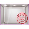STICKER VIVE LE SPORT SUPPORTER OFFICIEL JEUX OLYMPIQUES COUPE DU MONDE MAGASIN DECORATION