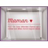 IDEE DECORATION MAGASIN VITRINE BOUTIQUE MAMAN JE T AIME FETE DES MERES LETTRAGE ADHESIF COLLER