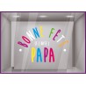 sticker bonne fete papa vitrine magasin fete des peres decoration pas cher vitrophanie signaletique boutique