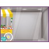 Sticker géant Chariot été : une idée décoration de vitrine de magasin