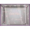 STICKER VITRINE OCTOBRE ROSE MOBILISATION RECHERCHE PREVENTION DECORATION MAGASIN BOUTIQUE PHARMACIE OPTICIEN