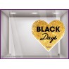 STICKER COEUR BLACK DAYS FRIDAY PAS CHER DECORATION CALICOT AUTOCOLLANT GEANT VITRE BOUTIQUE IMPRIMEUR