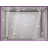 Stickers adhésifs vitrines 20 Flocons Ronds