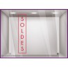STICKER SOLDES CADRE DESIGN CALICOT VITROPHANIE FOURNISSEUR IMPRIMEUR BOUTIQUE MAGASIN